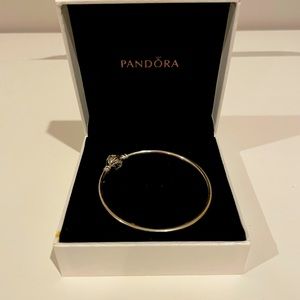 Pandora Bangle Sterling Silver Bracelet